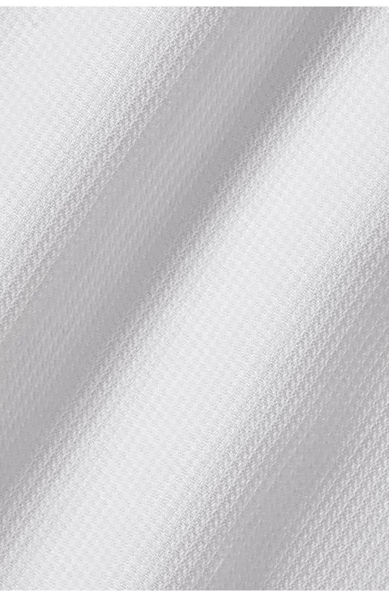 Charles Tyrwhitt Non-Iron Clifton Weave Cutaway Slim Fit Shirt Single Cuff, Alternate, color, White