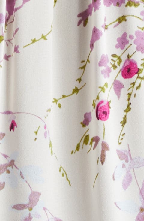 Rosie Embroidered Tie Front Short Sleeve Button-Up Shirt