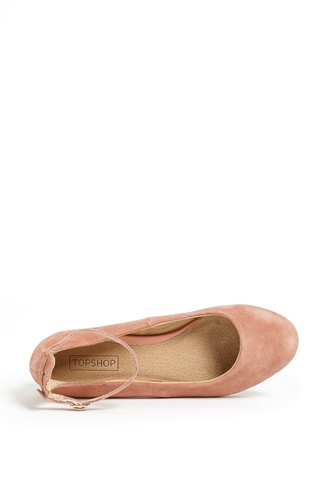 Topshop 'Matter' Flat, Alternate, color, 