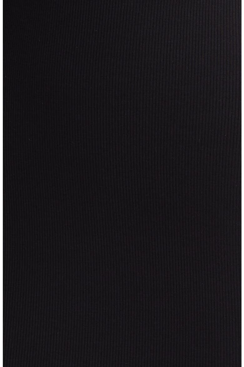 Money Long Sleeve Sculpting Knit Maxi Dress, Alternate, color, BLACK