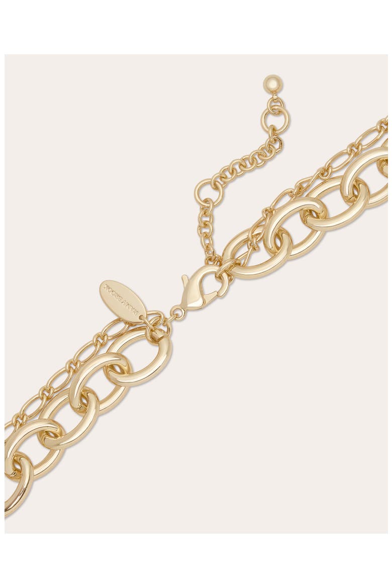 Ariana Medallion Layered Necklace, Alternate, color, GOLD