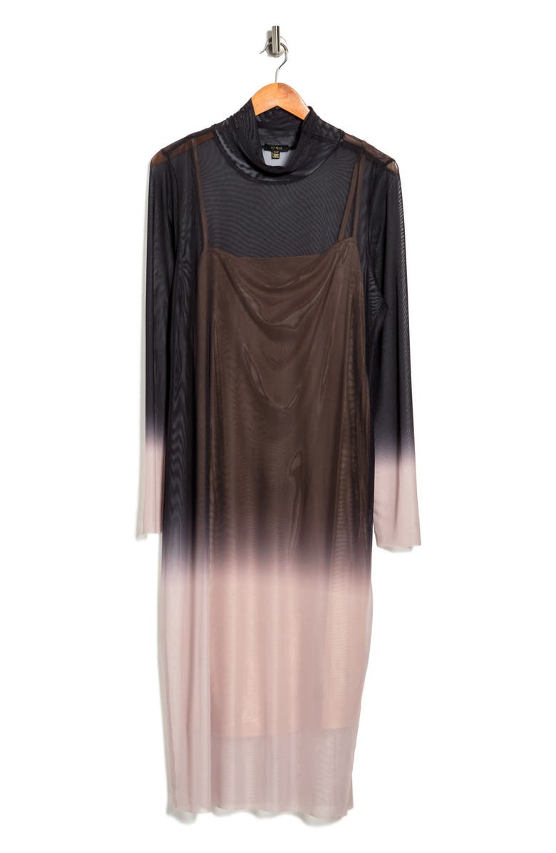 AFRM Helga Printed Mesh Dress, Alternate, color, 