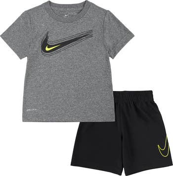 Kids' Dri-FIT Graphic T-Shirt & Shorts Set