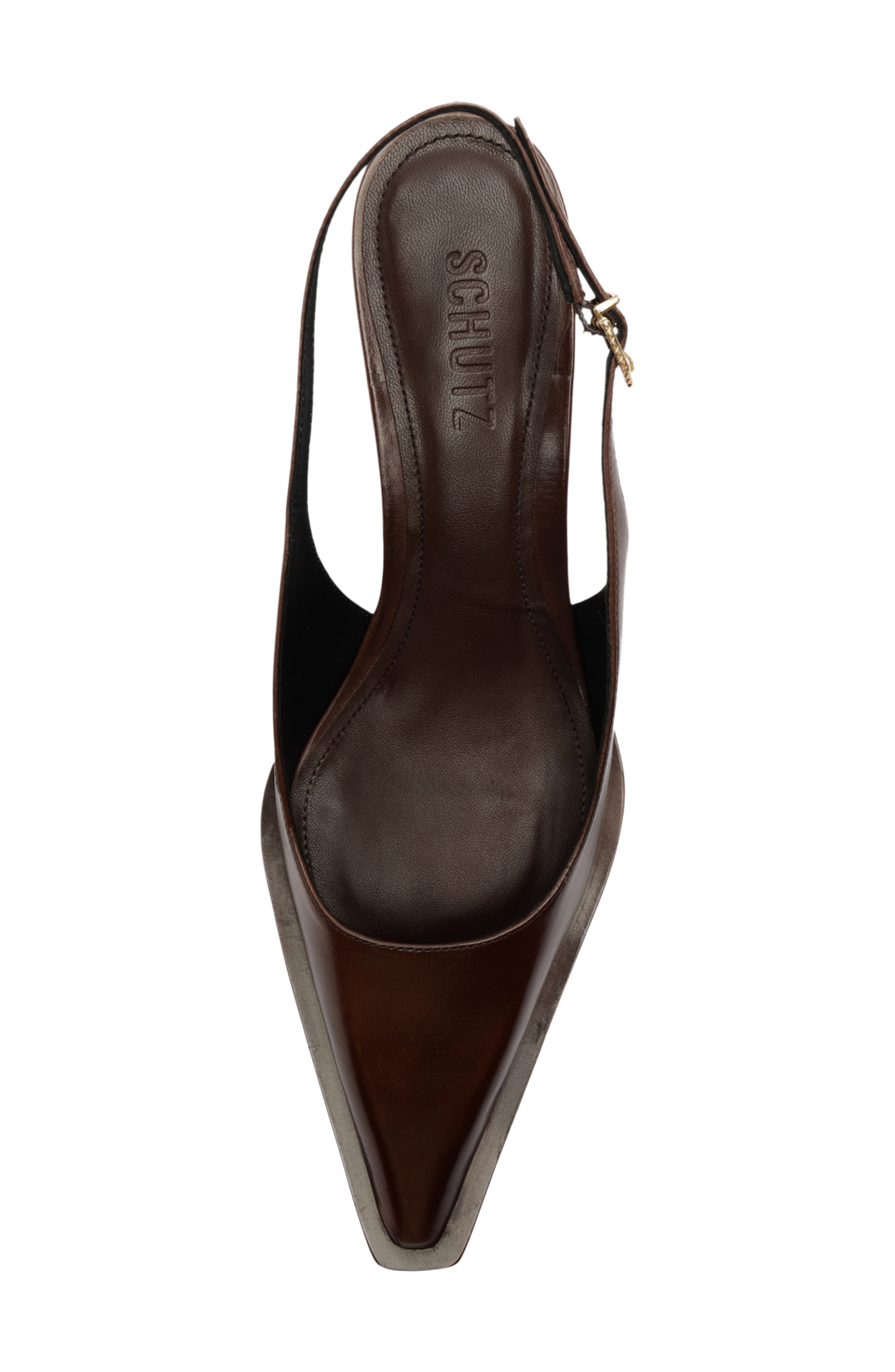 Daria Slingback Pump, Alternate, color, ROOT BROWN