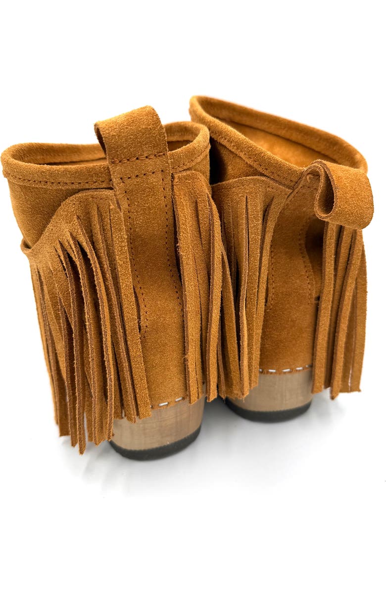 KUNSTEN Holly Fringe Bootie, Alternate, color, Havtora