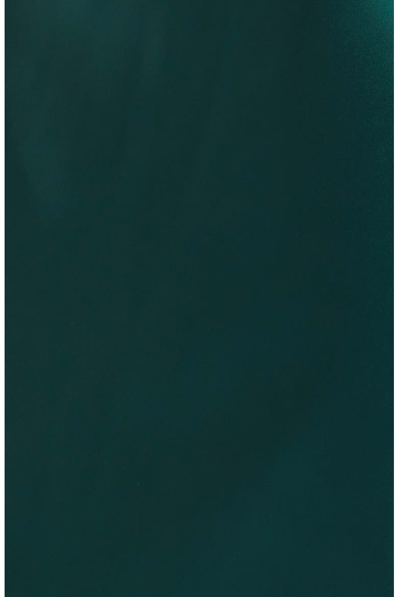 Tatiana Halter Neck Satin Gown, Alternate, color, DEEP EMERALD