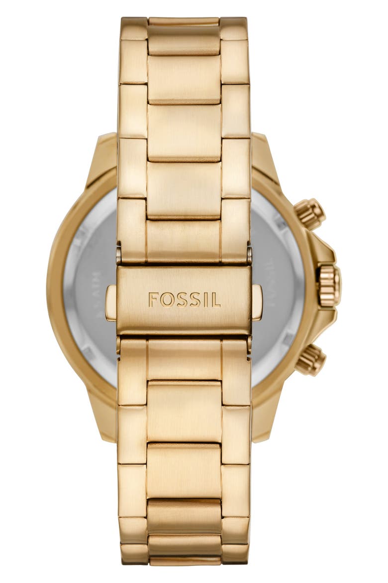 Bannon Multifunction Bracelet Watch, 45mm, Alternate, color, GOLD