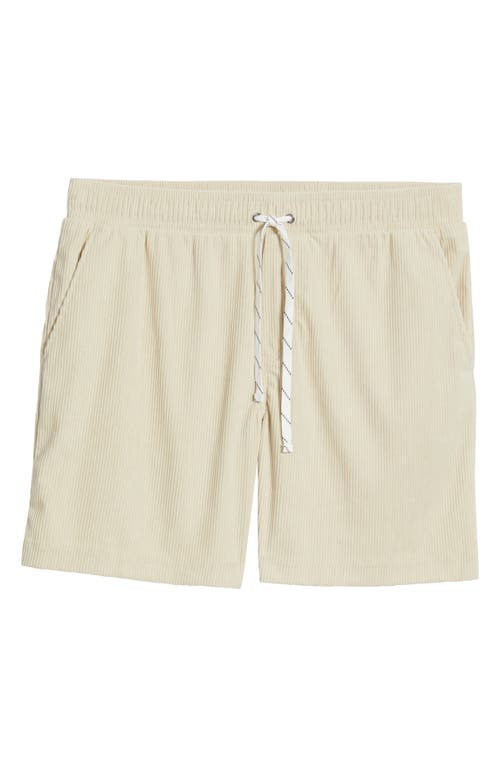 Threads 4 Thought Drawstring Corduroy Shorts In Neutral