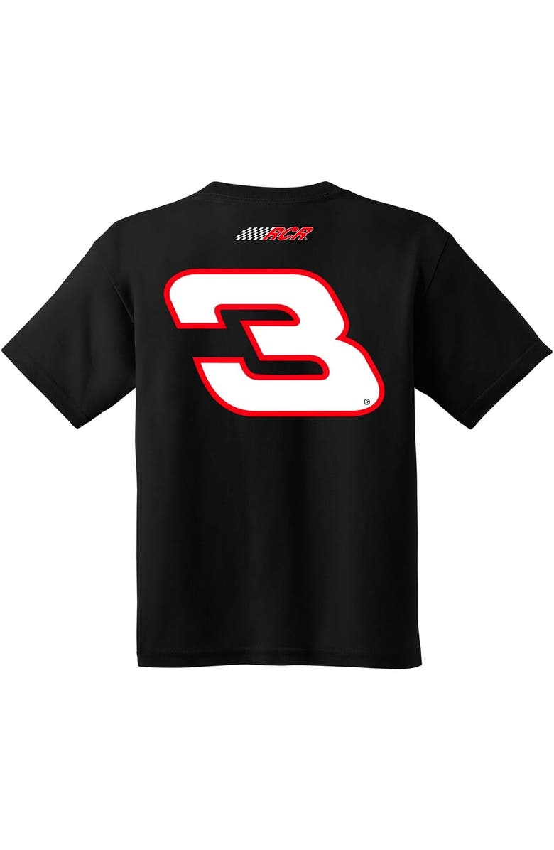 NASCAR Youth Richard Childress Racing Team Collection Black Dale Earnhardt Goodwrench Lifestyle T-Shirt, Alternate, color, Black