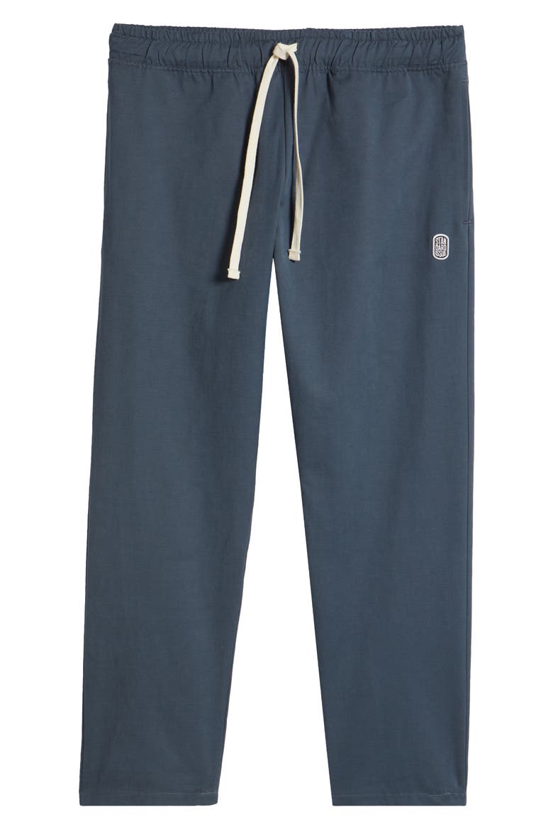 PD Cotton Blend Drawstring Slacker Pants, Alternate, color, SLATE