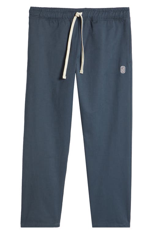 Standard Issue Pd Cotton Blend Drawstring Slacker Pants In Slate