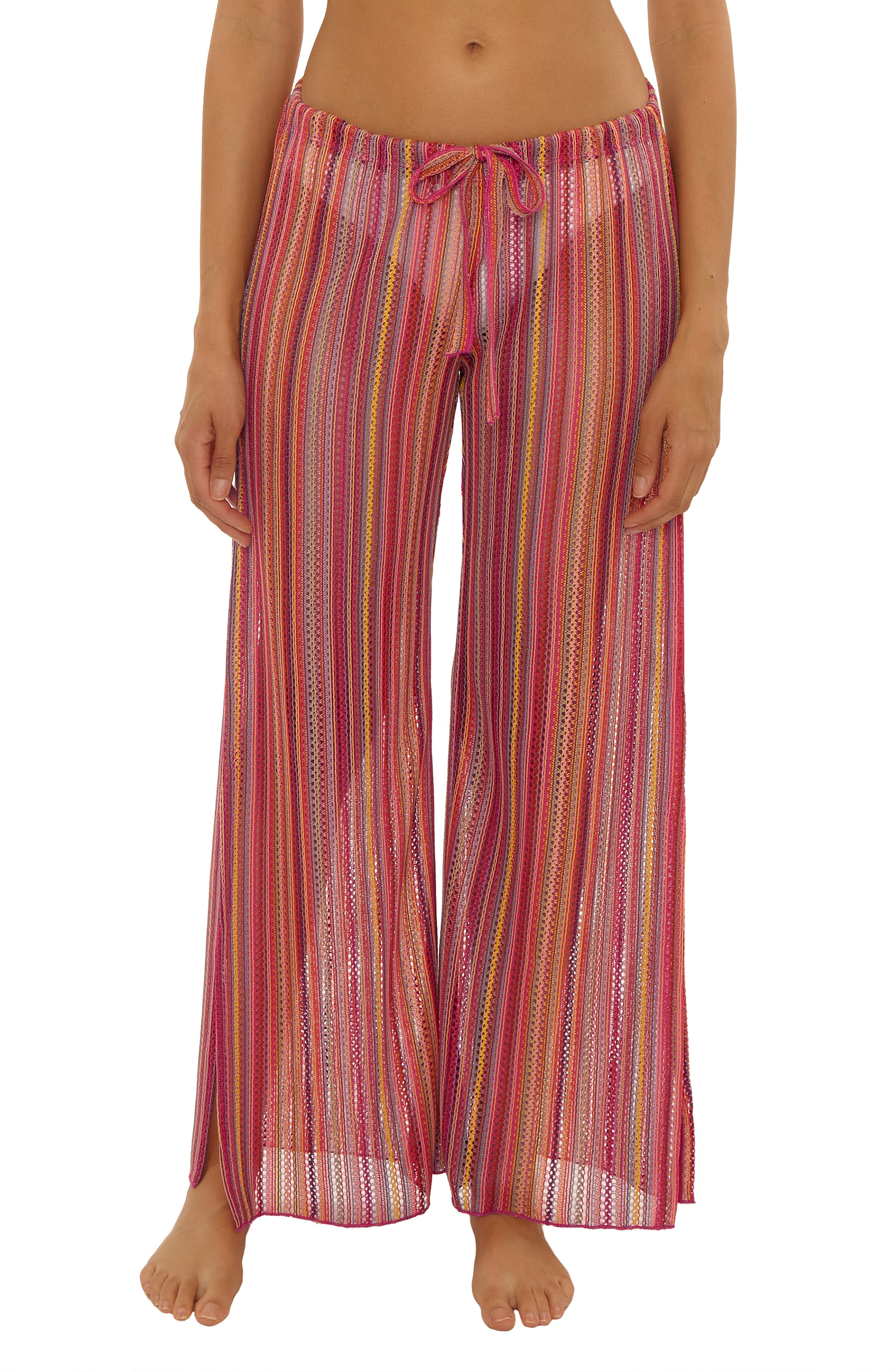 Seaside Side Slit Cover-Up Pants - image 5