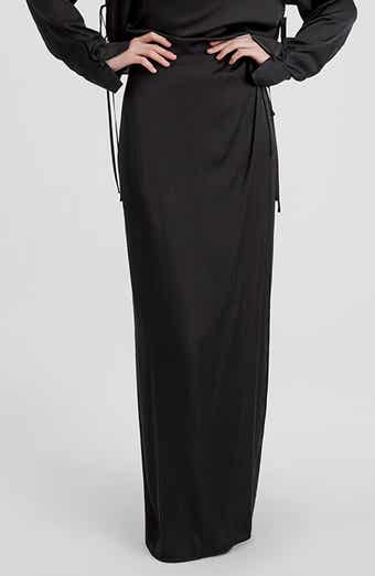 Solid & Striped The Leau Wrap Maxi Skirt