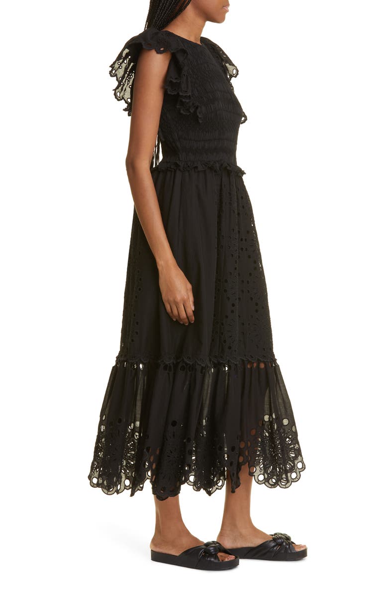 Sea Addie Cotton Eyelet Dress, Alternate, color, 