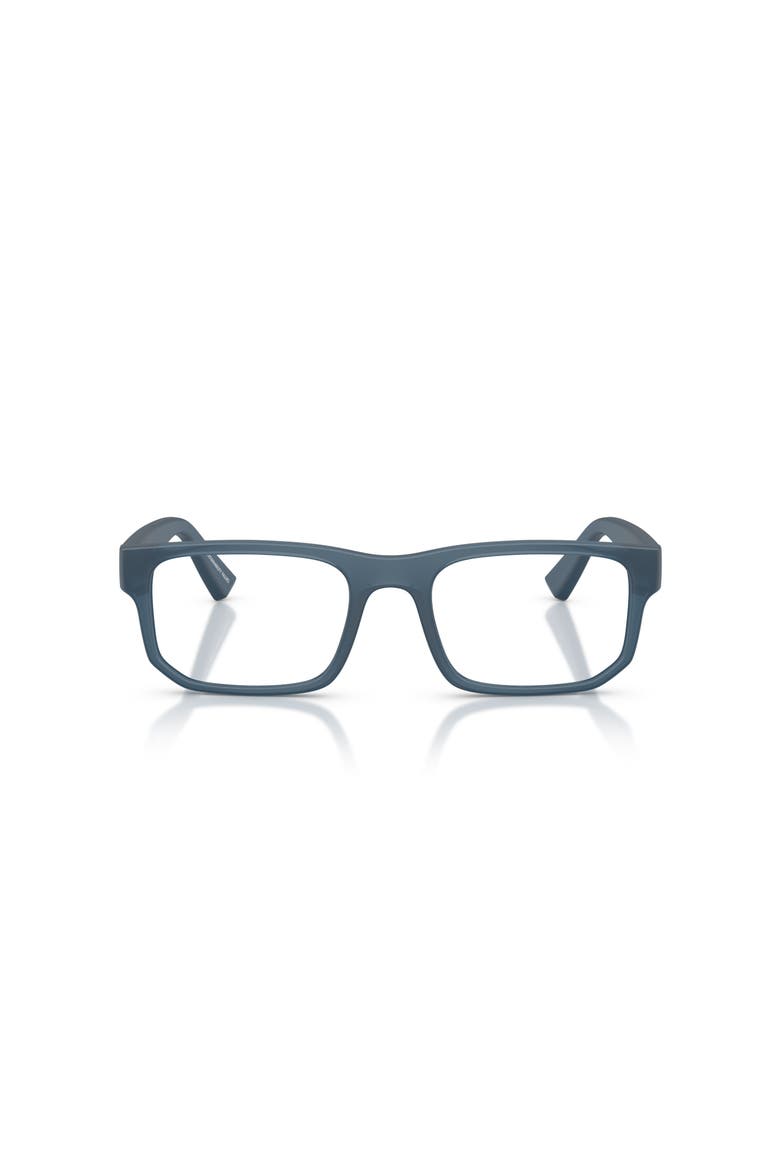 54mm Rectangle optical glasses, Alternate, color, Blue