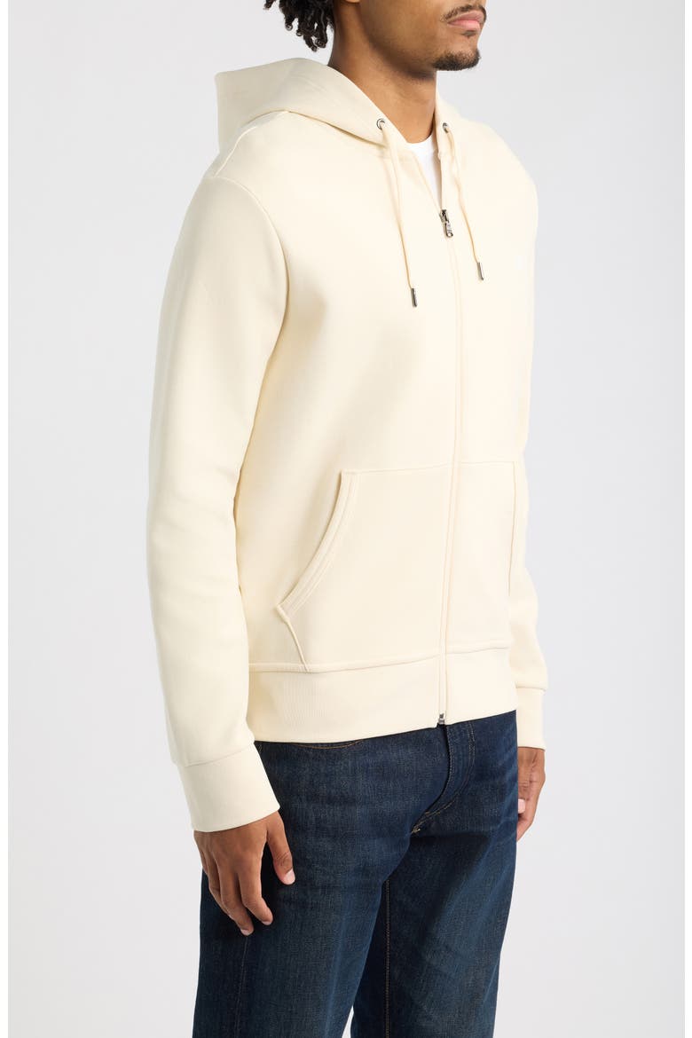 Double-Knit Full Zip Hoodie, Alternate, color, GUIDE CREAM/ C1730