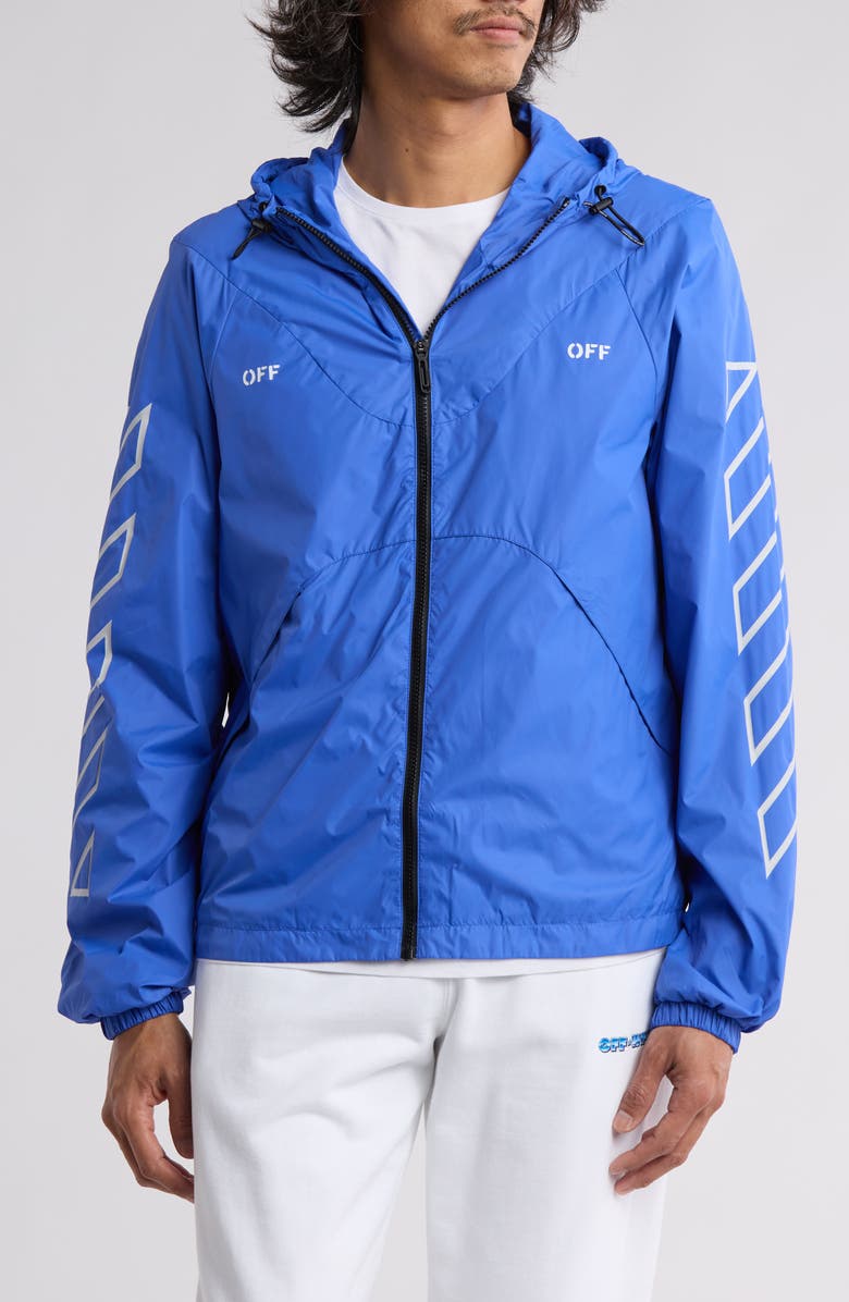 Off-White Quilted Jacket, Main, color,