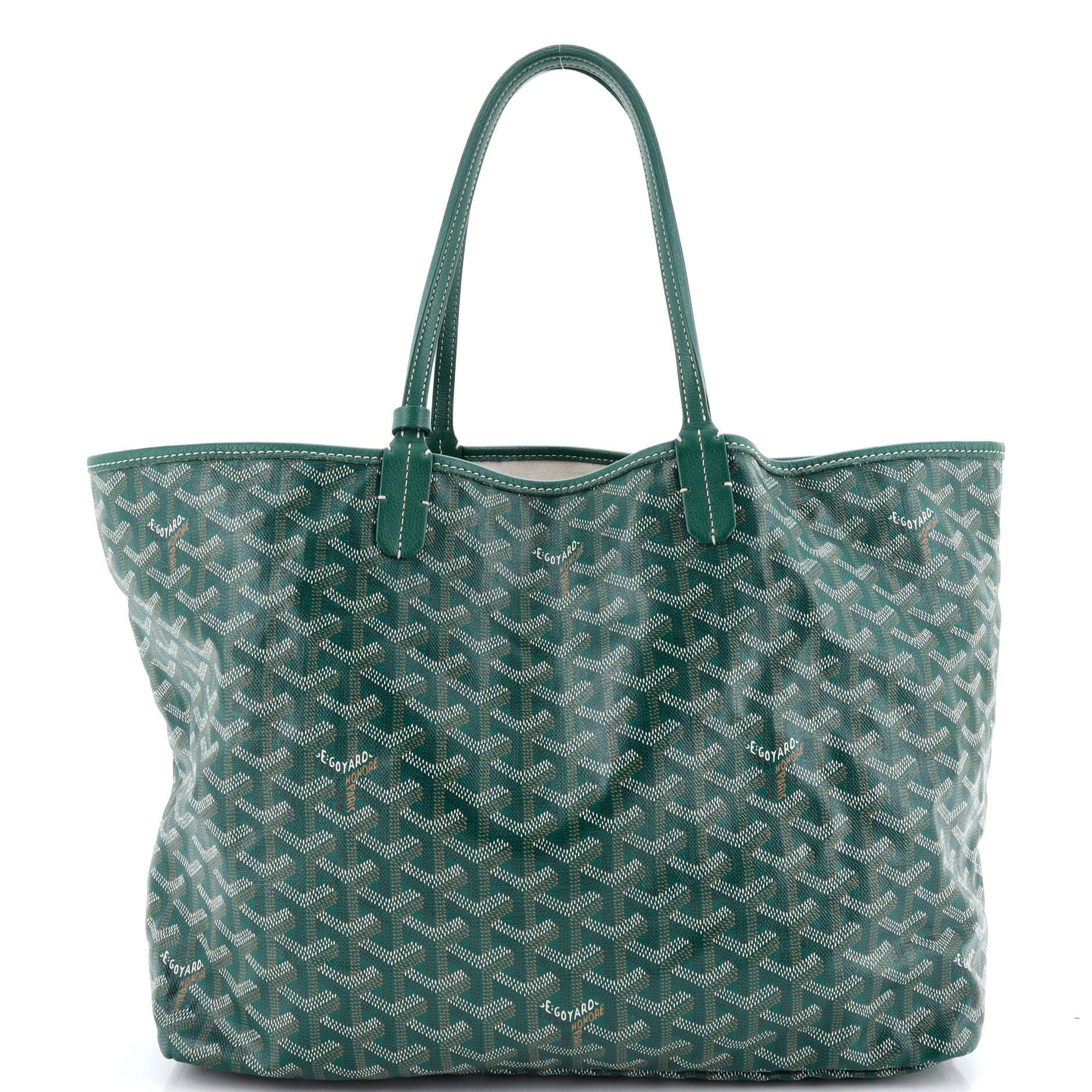 Pre-Owned Goyard Saint Louis Tote Coated Canvas PM, Alternate, color, 