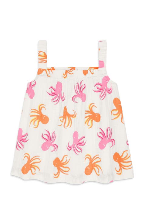 Kids Cotton Gauze Tank In Pals (Toddler, Little Kid, Big Kid)