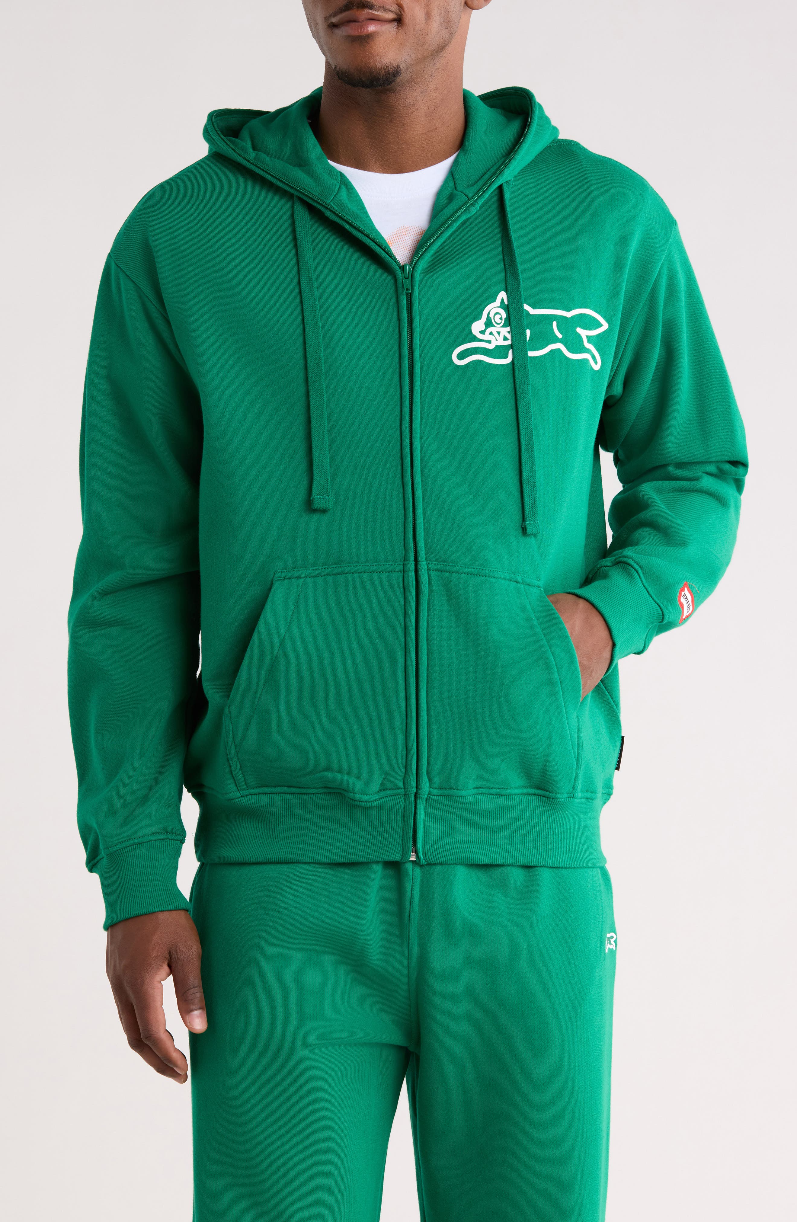 Hard Shell Graphic Zip Hoodie - image 3