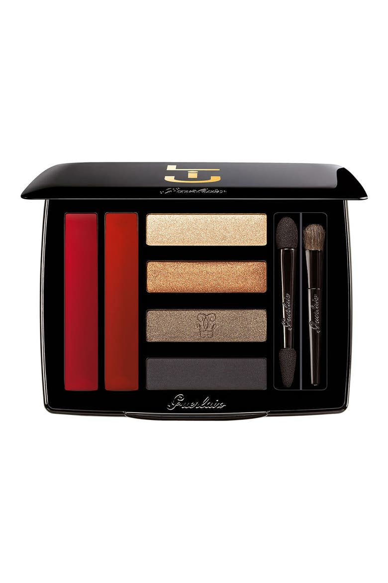 'LIU Holiday Collection' Eye & Lip Calligraphy Palette, Main, color, NO COLOR