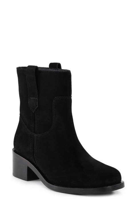 Cozy Block Heel Bootie (Women)