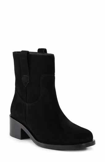 Cozy Block Heel Bootie