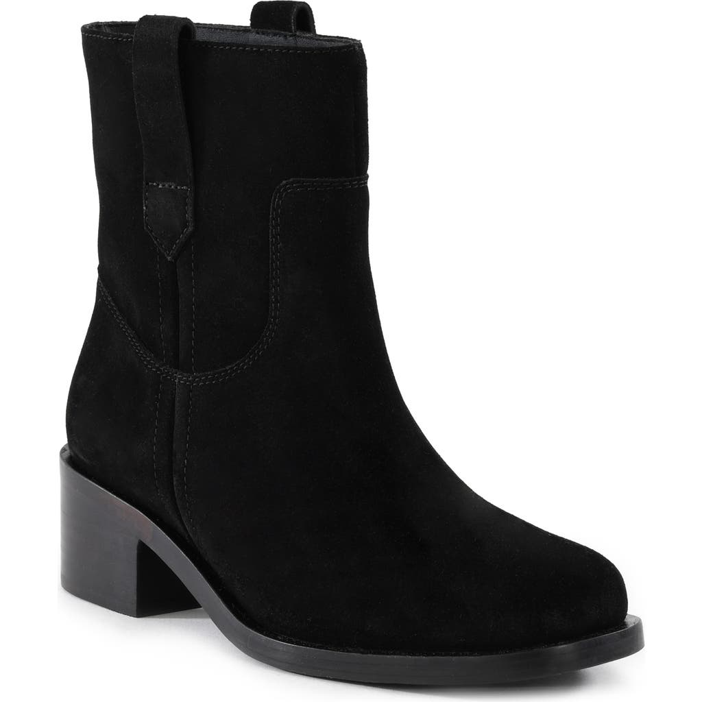 Seychelles Cozy Block Heel Bootie In Black