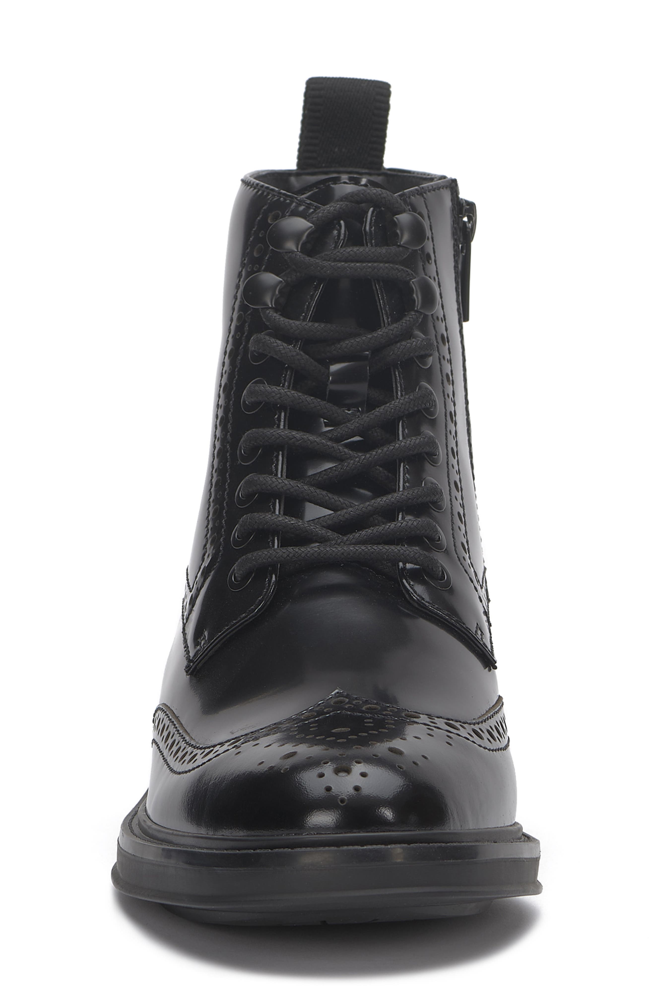 Vince Camuto Jaycob Wingtip Lace-Up Boot, Alternate, color, 