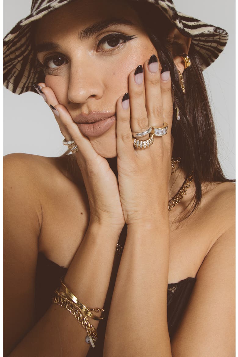 The Gaudy Cocktail Ring, Alternate, color, GOLD