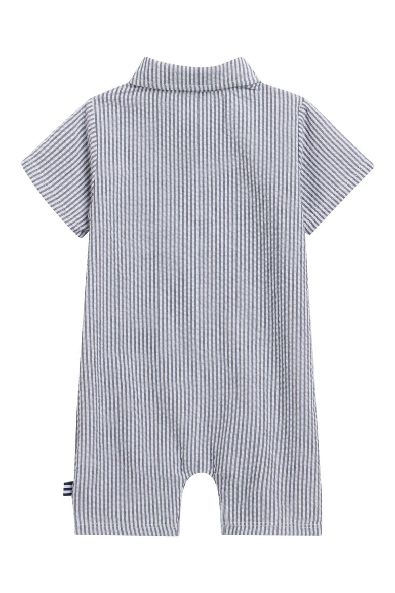 Ride the Wave Romper, Alternate, color, WHITE/ CARBON