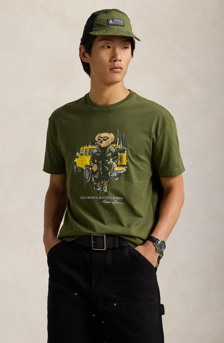 Polo Ralph Lauren Polo Bear Short Sleeve Graphic T-Shirt, Alternate, color,