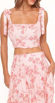 Petal & Pup Tyler Tie Shoulder Top