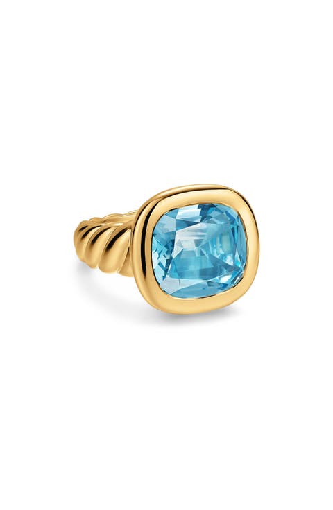 DY Mercer 18k Gold Citrine Ring