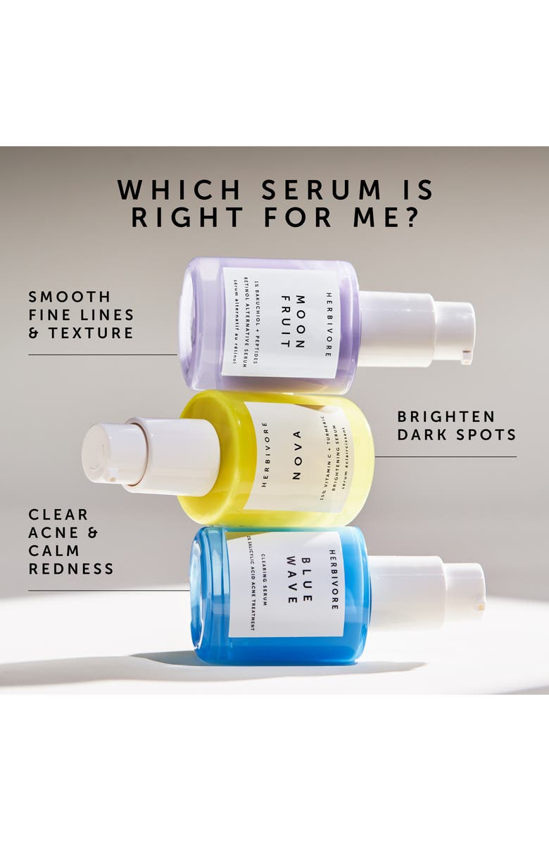 Herbivore Botanicals Moon Dew 1% Bakuchiol + Peptides Retinol Alternative Firming Eye Serum, Alternate, color,