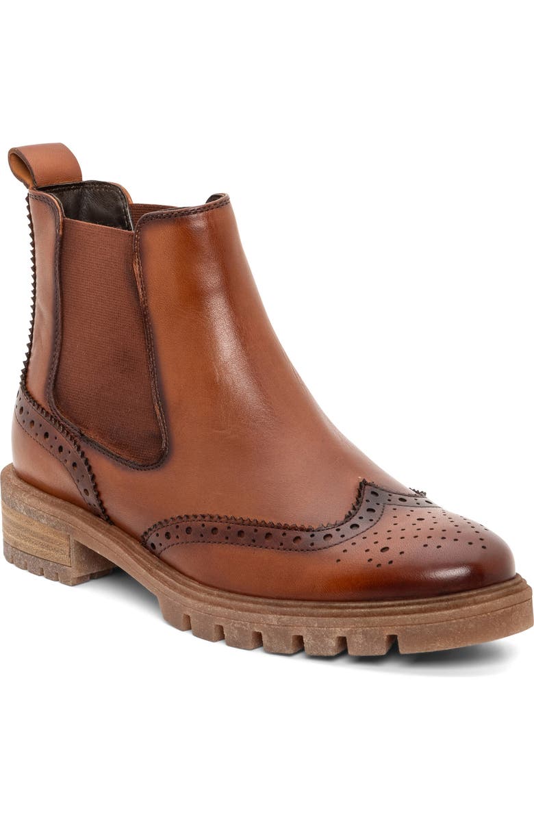 ara Tulip Wingtip Chelsea Boot, Main, color,