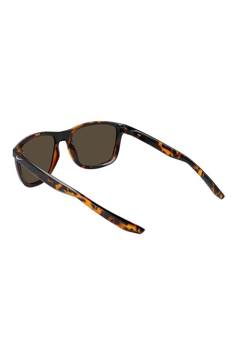 Essential Endeavor 57mm Polarized Square Sunglasses, Alternate, color, BROWN