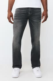 True Religion Ricky Snap Flap Straight Leg Jeans