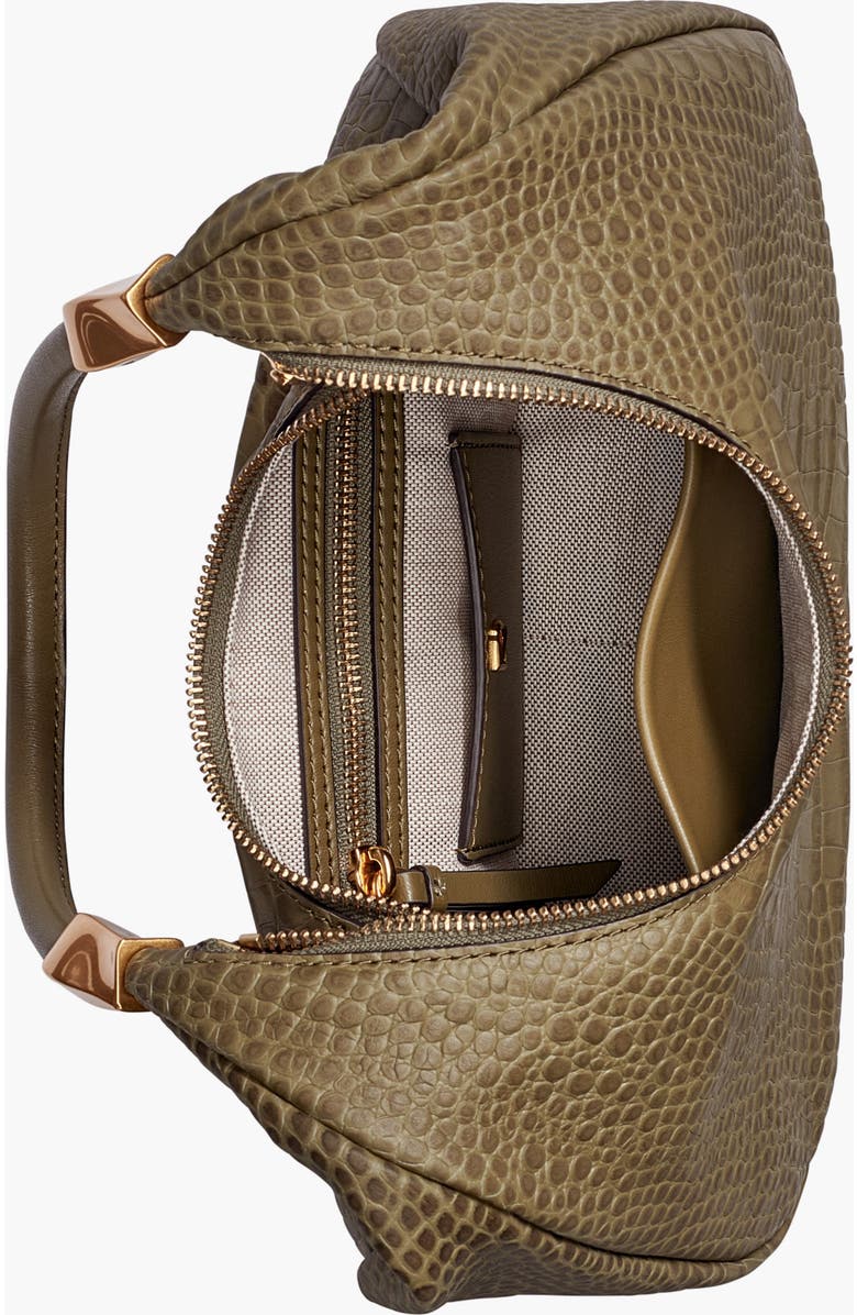 Donna Karan New York Quogue Embossed Croco Shoulder, Alternate, color,