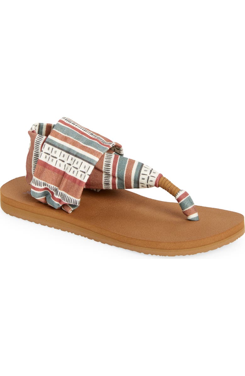 Sanuk Sling ST Stripe Sandal, Main, color,