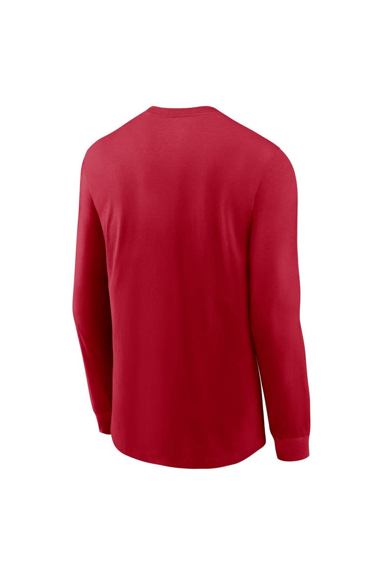 Men's Nike Scarlet San Francisco 49ers Super Bowl LVIII Local Long Sleeve T-Shirt, Alternate, color, Scarlet