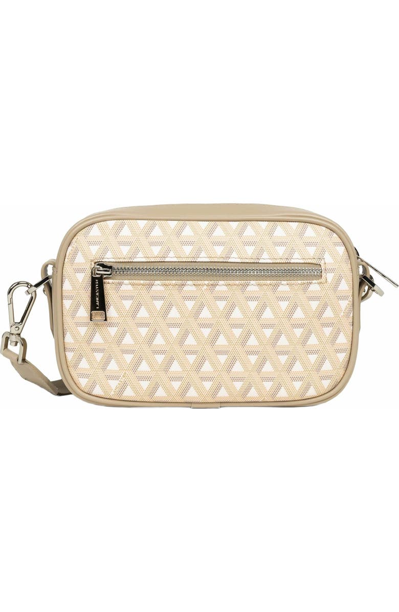 Lancaster Zipped Crossbody Bag Ikon IT, Alternate, color, Beige