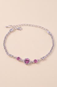 Modenaire Crystal Glitter Bangle