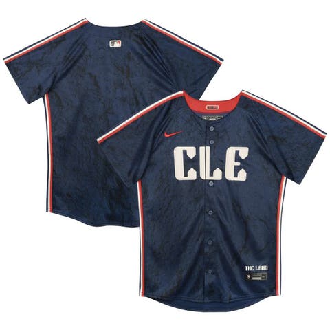 Preschool Nike  Navy Cleveland Guardians City Connect Jersey