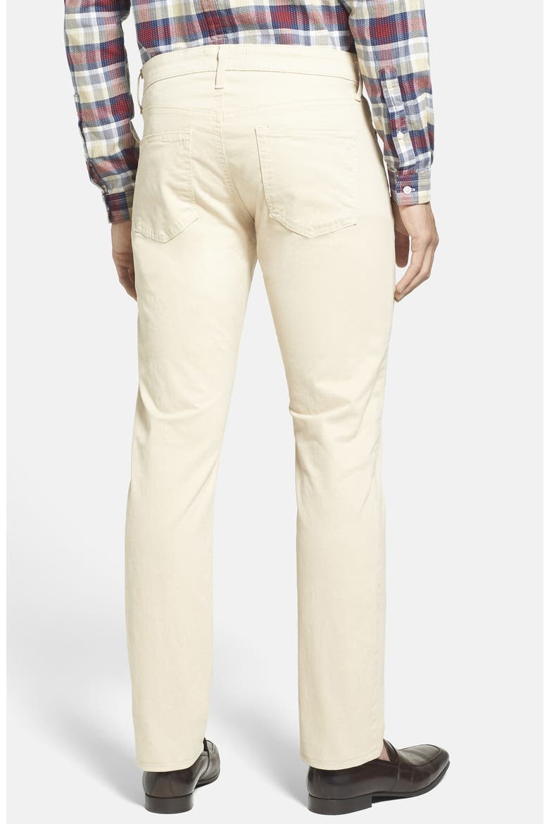 'Kane' Slim Fit Cotton Twill Pants, Alternate, color, VINTAGE KHAKI