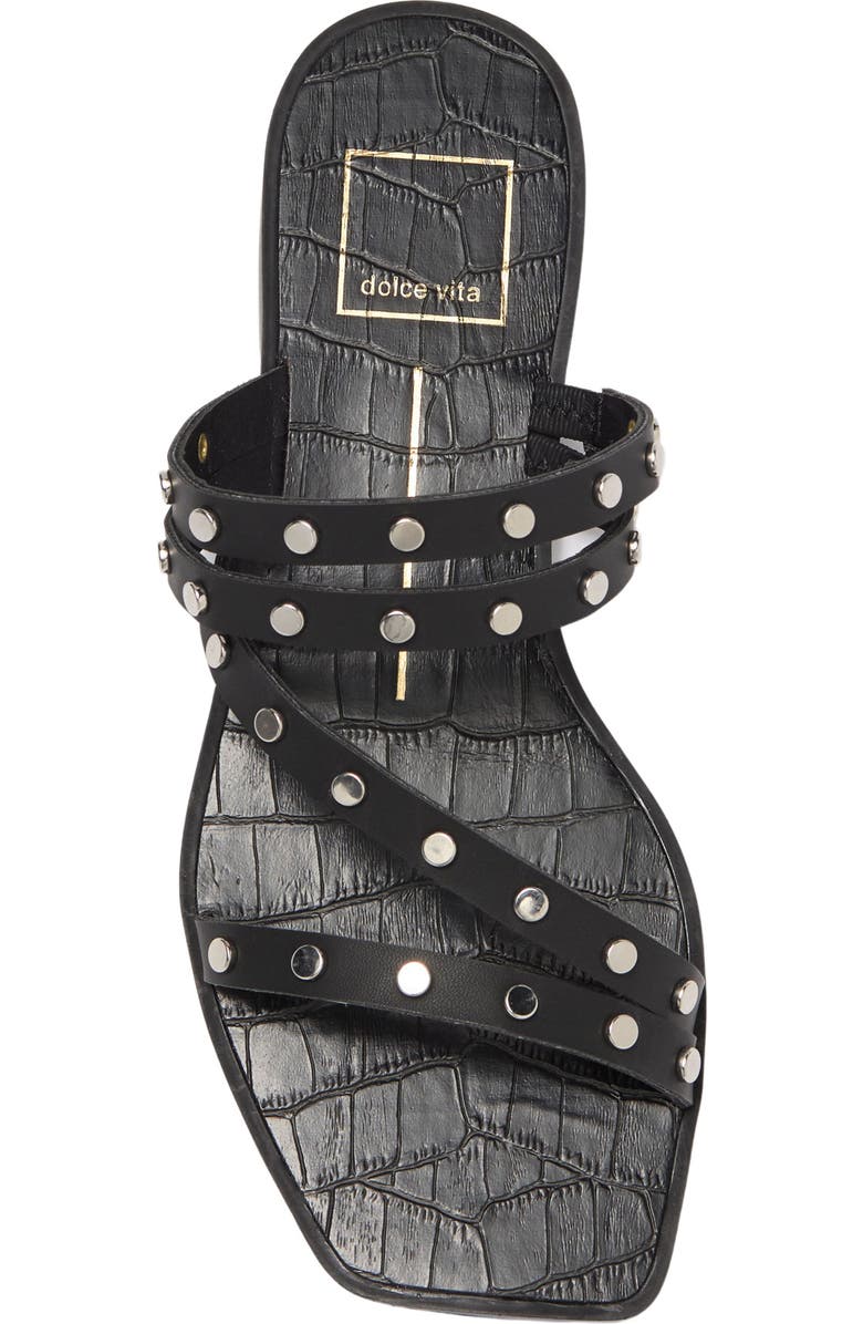 Dolce Vita Inaya Studded Slide Sandal, Alternate, color,