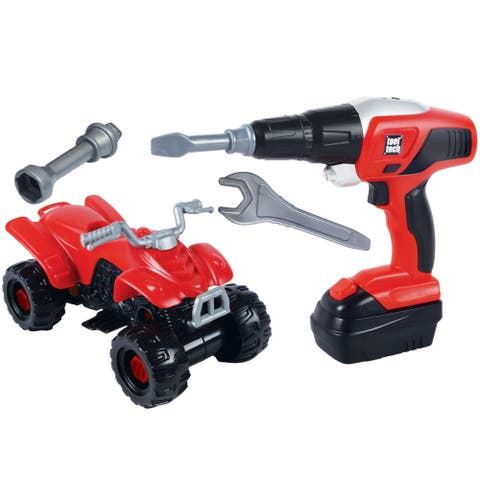 Tool Tech Take Apart ATV and Power Drill Toy Set