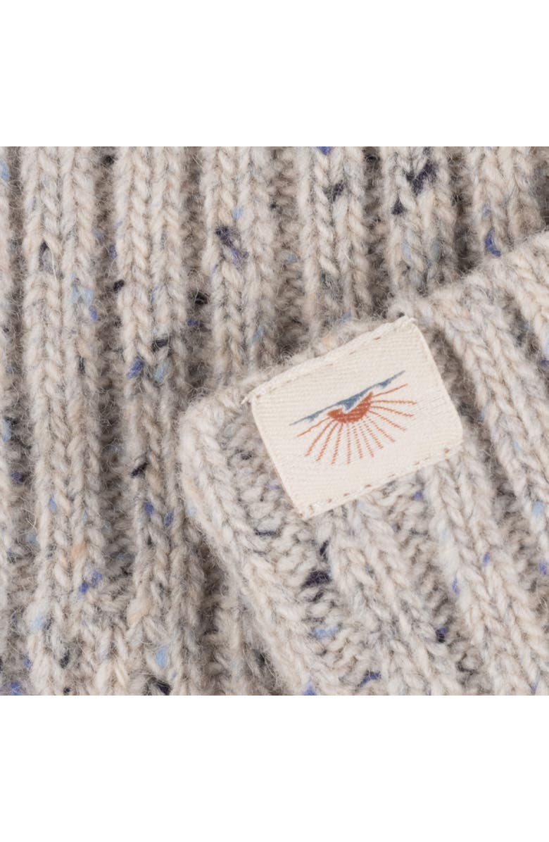 Faherty Cabin Nep Glove, Alternate, color, Oatmeal