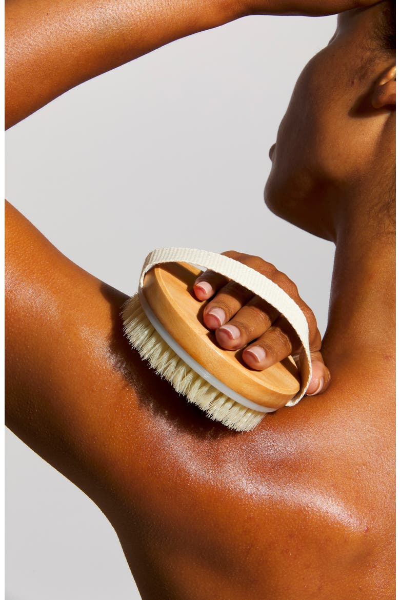 Massaging Dry Body Brush, Alternate, color, NO COLOR