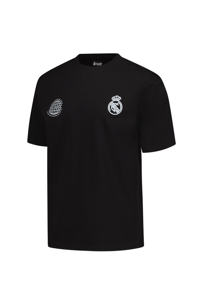 Unisex Peace Collective Black Real Madrid European Champions Heavyweight T-Shirt, Alternate, color, Black